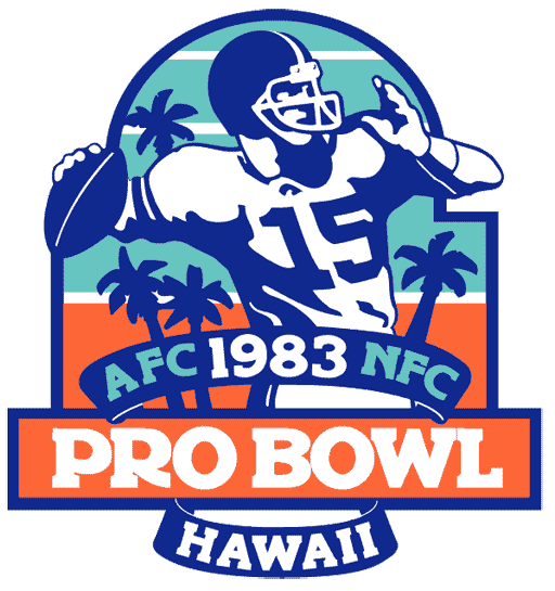 Pro Bowl 1983 Primary Logo t shirt iron on transfers